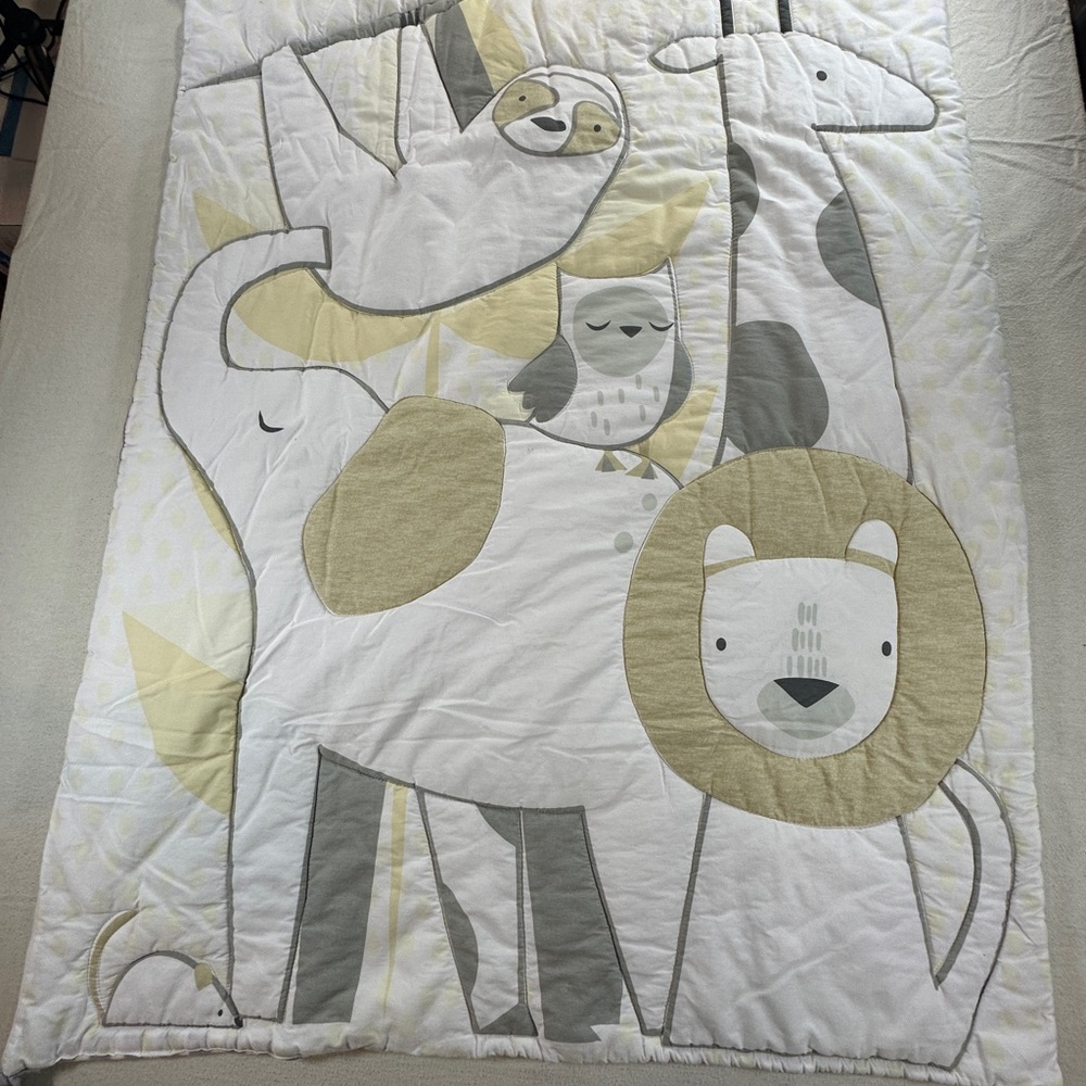 Cloud Island Baby Unisex Blanket Jungle Theme Sz 41" x 31 "